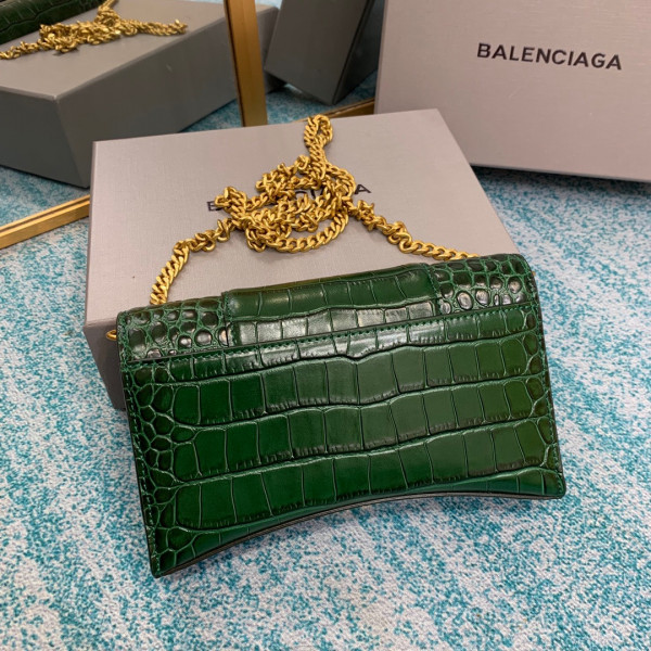 Ba*len*cia*ga hourglass chain bag