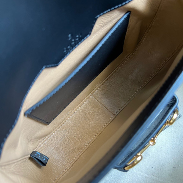 G*u*i horsebit 1955 lizard mini bag