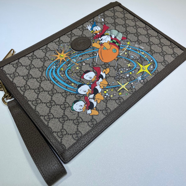 disney x G*u*i donald duck clutch