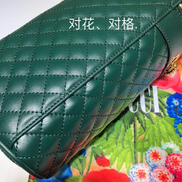 G*u*i quilted leather belt bag