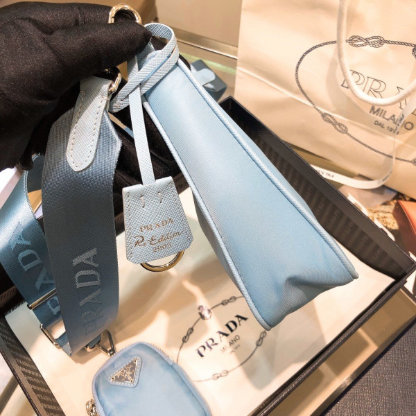 Pra*a nylon hobo bag