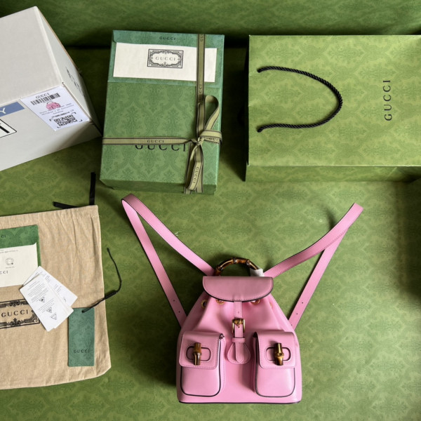 G*u*i bamboo small backpack