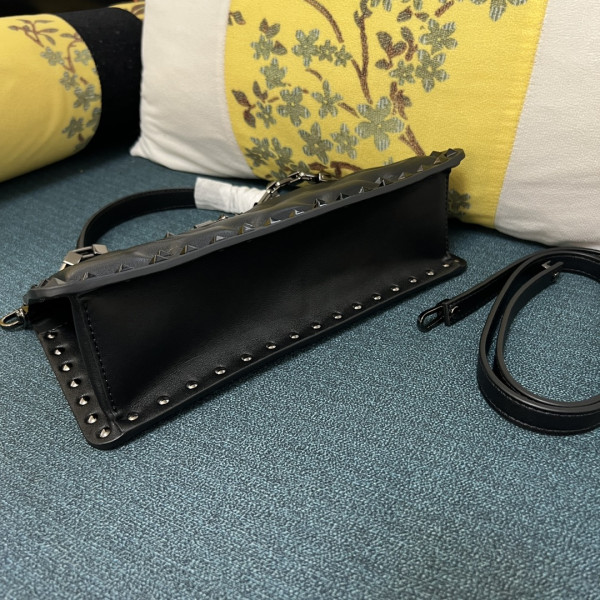 VALENTINO ROCKSTUD PADDED NAPPA HANDBAG