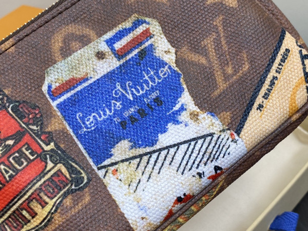 l0*is V*t0n mini pochette-14.5*9.5*4.0cm