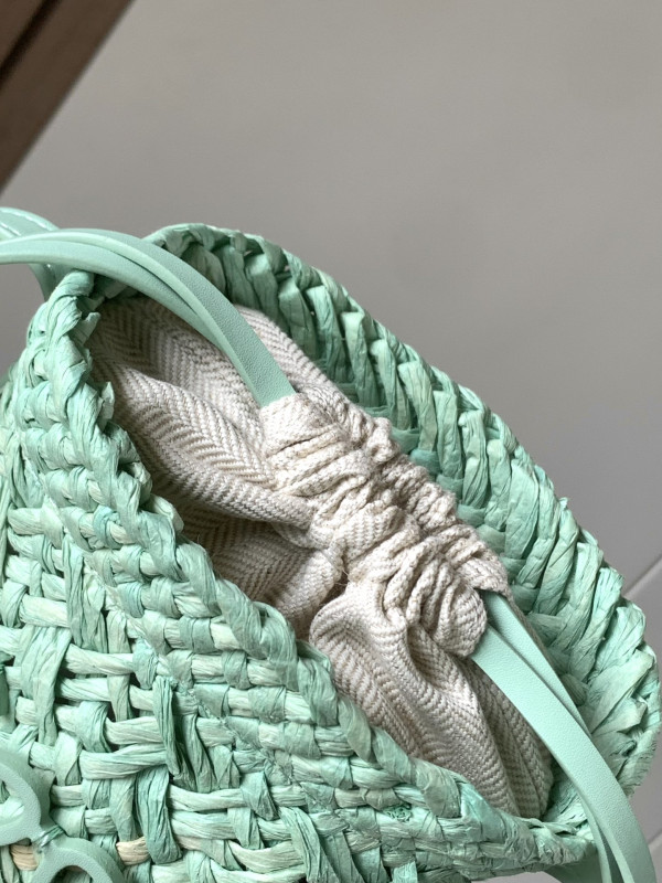 Lowee Anagram Checks Mini bucket bag-22*14*6CM