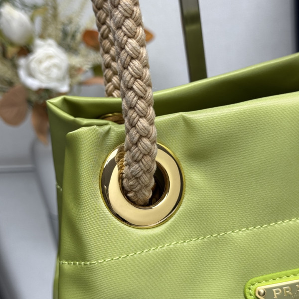 Pra*a mariner re-nylon small bucket bag