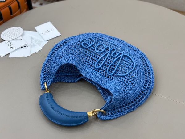 Chloe 25S summer banana hobo bag - 36*21.5*2cm