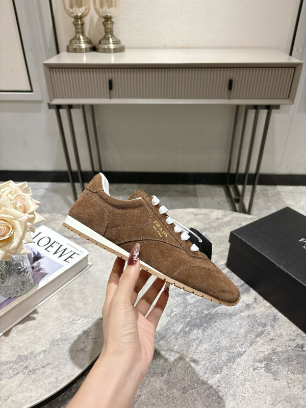 Pra*a montecarlo re-edition 2005 suede sneakers