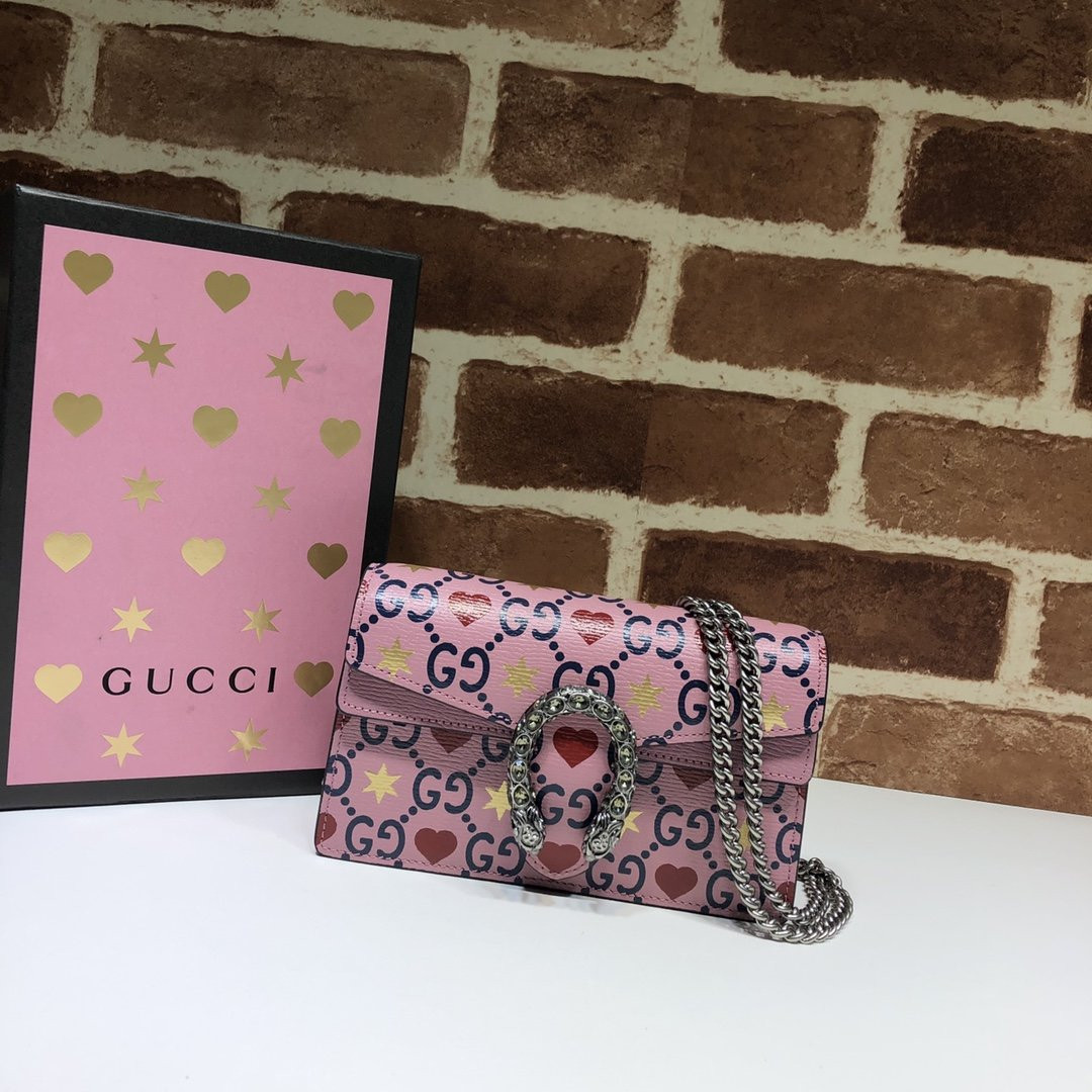 g*u*i valentine's day limited edition dionysus leather S*per mini bag